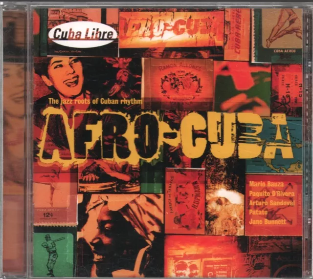 VARIOUS ARTISTS AFRO-CUBA (THE JAZZ ROOTS OF CUBAN RHYTHM) CD 12 track (NSCD007)