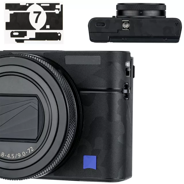 Anti-Scratch 3M Camera Body Skin Protector Film Cover for Sony RX100 VII RX100M7