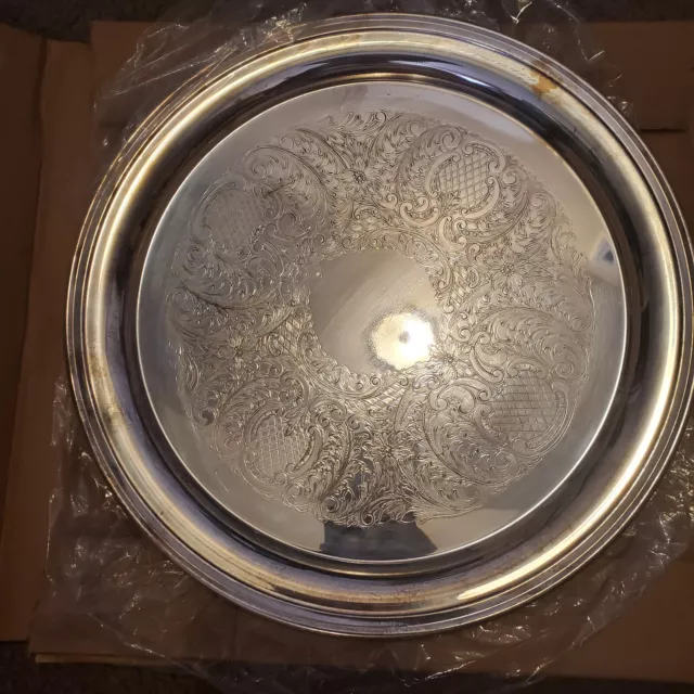 Silver Serving Plate
