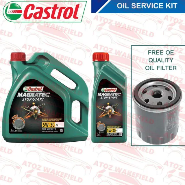 For Ford Mustang 2.3 Ecoboost Service Oil Filter Castrol 5W-30 A5