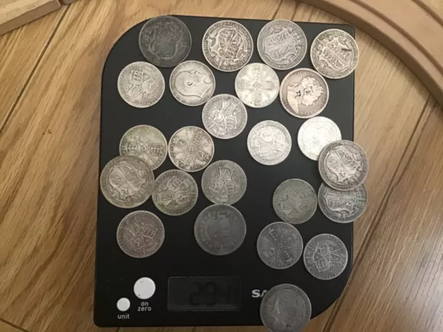 joblot 925. silver coins 293g not scrap all collectible condition