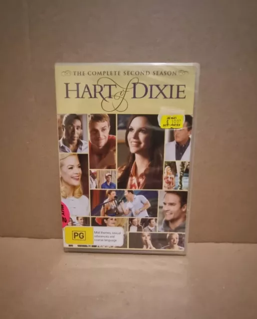 Hart Of Dixie Season 2 (DVD, 2012) - Brand New & Sealed, Region 4 PAL