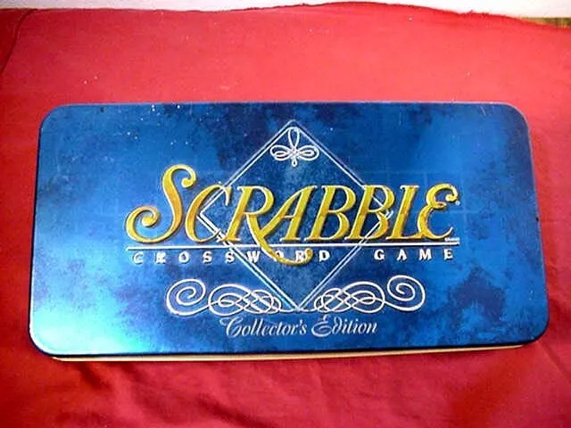 Scrabble Collector's Edition Crossword Game 2000  Complete