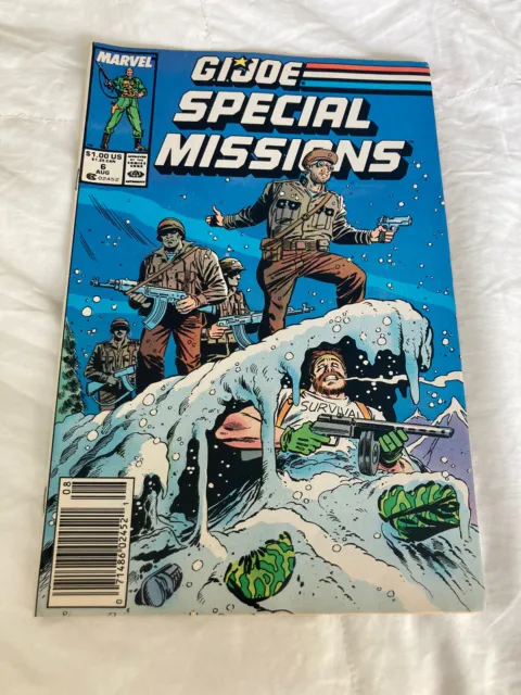 G.I. Joe special Mission Comic book inherited old collection vintage books HTF
