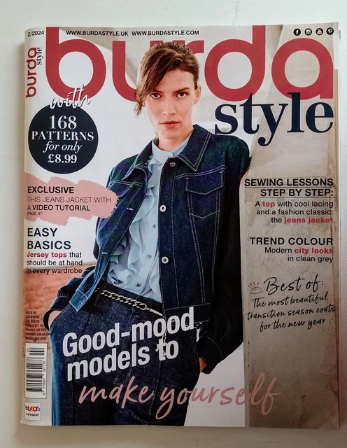 Magazine Burda Style 1999 - College Laines Feutres Tweeds Jupes Longues - Occasion Avec Défauts D'usage