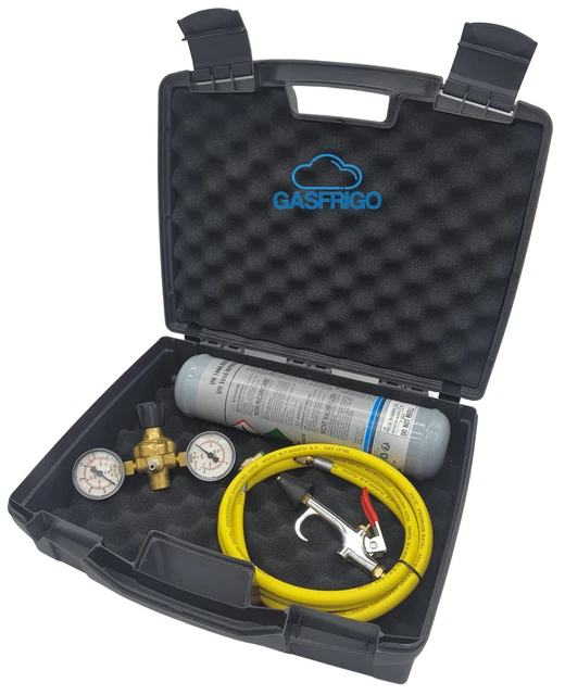 Kit Azoto GASFRIGO Per Condizionatori - Bombola 2.2lt, Riduttore, Tubo Frusta - Foto 8