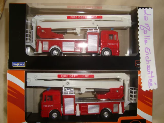 Camion Man F2000 Pompier  Snorkel Fire Engine  Echelle + Nacelle 1/72°  Automax