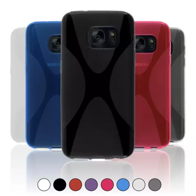 Custodia Silicone Per Samsung Galaxy X-Style Cover Case + 2 Pellicole Protettive