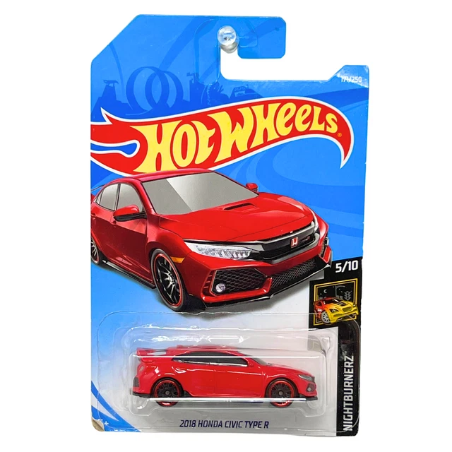Hot Wheels Auto – Honda Civic Type R, Maßstab 1:64, Detailgetreu