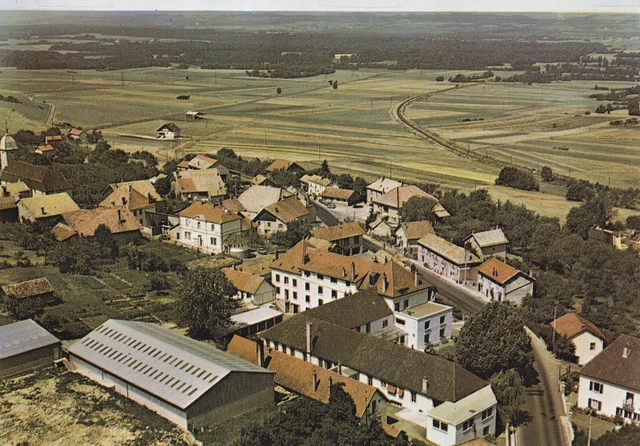 Carte postale postcard 10x15cm MAMIROLLE DOUBS vue aérienne 3