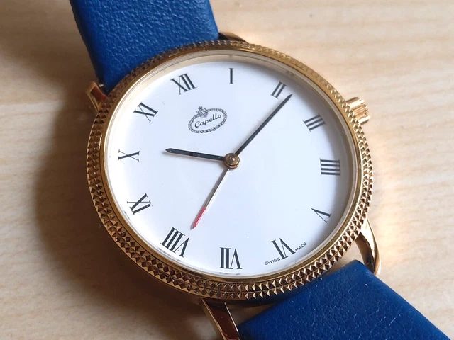 Montre Mécanique Classique Pour Femme Anker - Cadran Blanc, Mouvement Manuel, Occasion