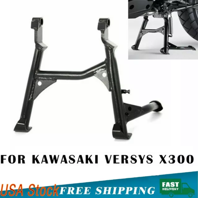 Kickstand Center Foot Side Stand Support For Kawasaki versys X300 2017-2022 2023