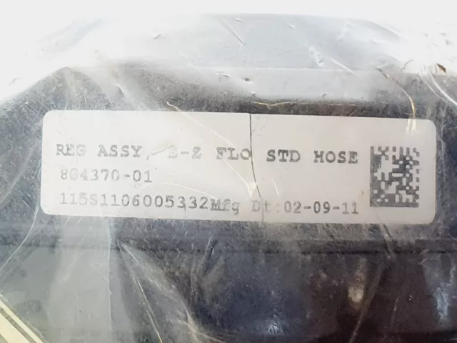 SCOTT 804370-01 EZ-FLO Hose Regulator Assembly for Air-Pak 4.5 SCBA # NEW