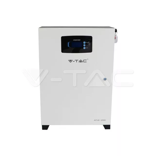 Batteria Bms Lifepo4 51.2V 200Ah 10.24Kwh Per Inverter Impianto Fotovoltaico Cei
