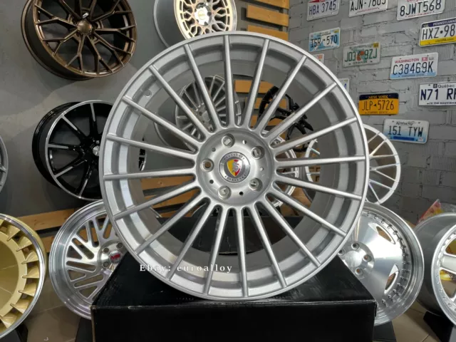 Neu 20 inch 5x120 Alpina Stil Silber Alufelgen Für BMW F10 F30 F32 F01 Felgen