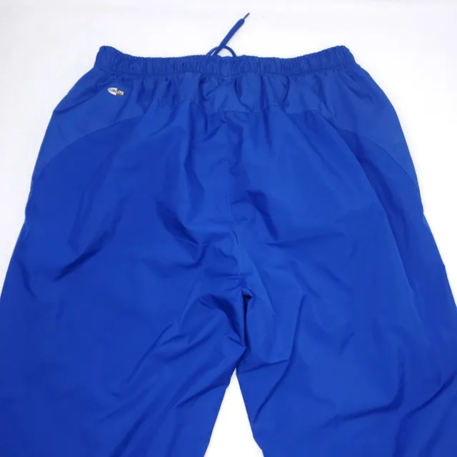 ADIDAS CLIMALITE WINDBREAKER Track Pants Adult Large Royal Blue Workout ...