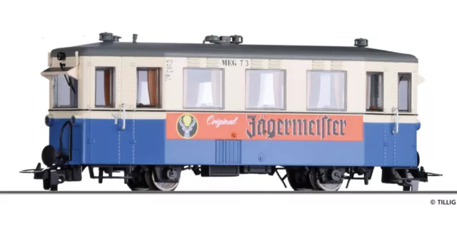 T 1 MEG III blau Tillig 02943 OVP ZRT H0m Triebwagen VT Schmalspur Neu