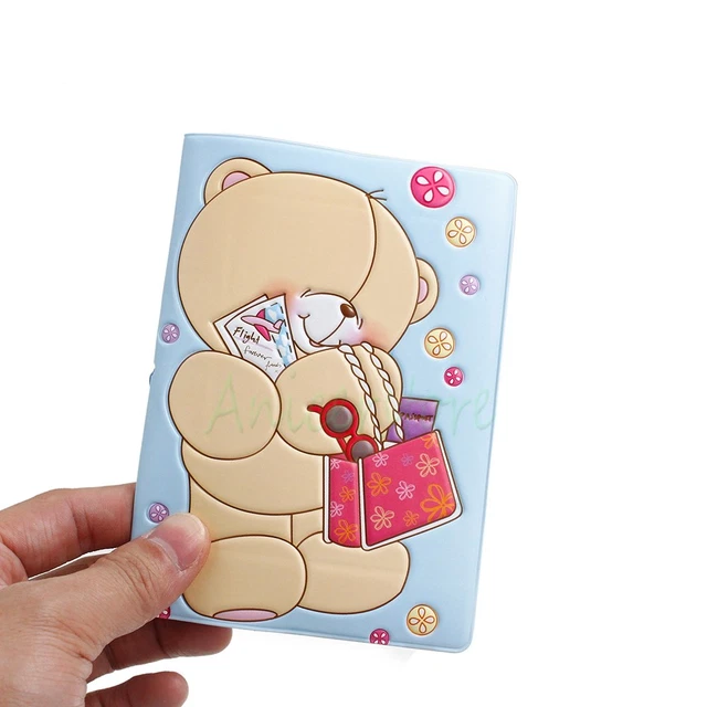 Lovely Hallmark 3D Passport Holder Protect Cover Trip ID Card Document Case