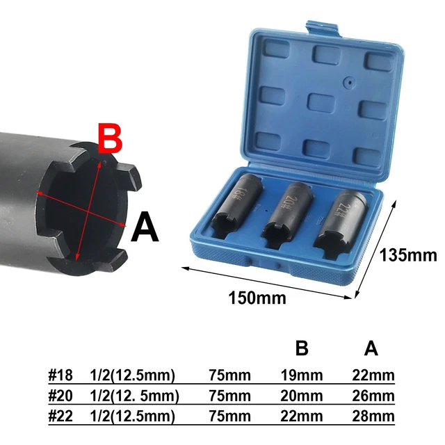 ANCLLO Clé à Écrou 4 Broches Pour Embrayage GY6 125/150 – Outil Démontage Moteur Scooter Moto