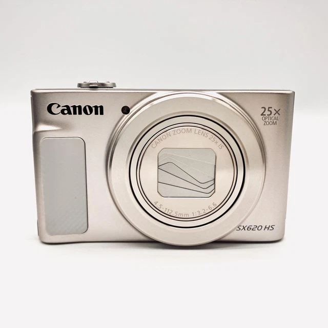 CANON POWERSHOT SX620 HS White Compact Digital Camera Used