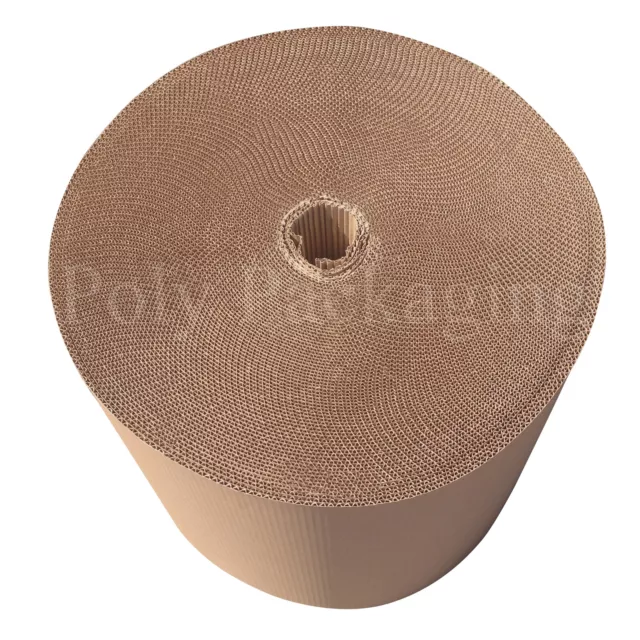 500mm Wide CORRUGATED CARDBOARD PAPER ROLLS Postal Packaging Wrapping Parcels