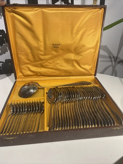 Ménagère 37 Pièces Métal Argenté - A. Dupuis Blois