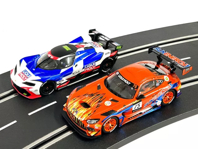 2 Carrera Evolution Autos MERCEDES-AMG GT3 + KTM X-BOW GTX