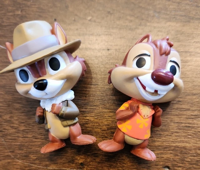FUNKO Mystery Mini Disney Afternoon CHIP & DALE The Rescue Rangers 2 figure lot