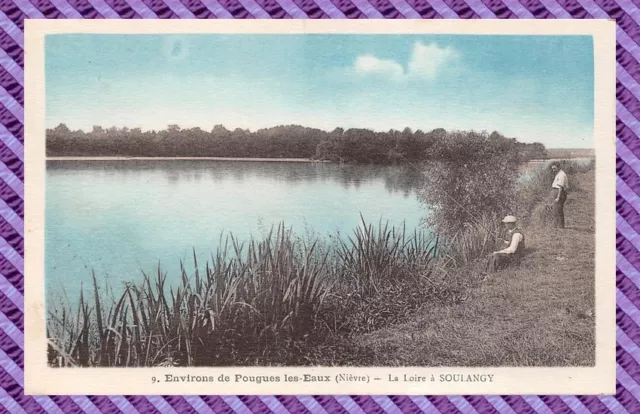 CPA - 58 - Surroundings Pougues Les Waters - La Loire A Soulangy