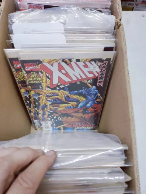 Huge Comic Book Lot 250-300 Marvel DC  Mixed Comic books