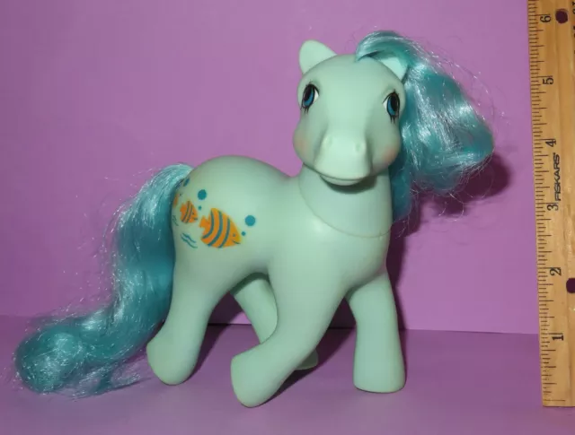 My Little Pony MLP G1 De Colección So Soft Angel Personalizado 1986 Desflocado Pez Hasbro