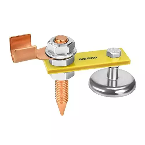 BAYTORY Upgrade Magnetic Welding Support Ground Clamp Tools, Magnet...
