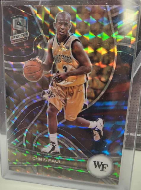 Chris Paul 2022 Chronicles Spectra Draft Picks /49 WAKE FOREST jersey