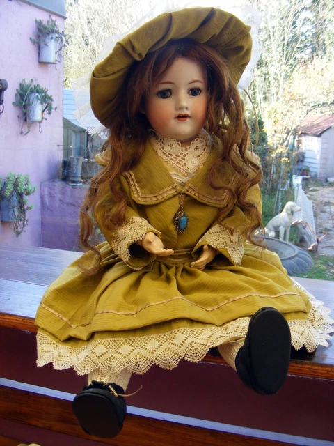 Ancienne poupee allemande tete en porcelaine - Jeux & Jouets