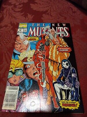 Marvel The New Mutants #98 (Feb 1991, Marvel) First App. Deadpool