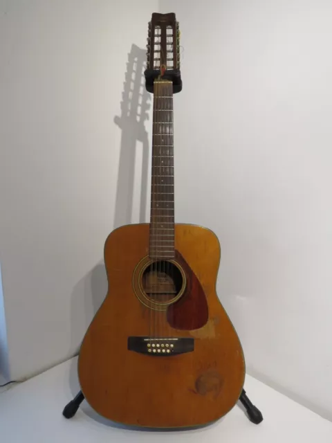 OLD YAMAHA FG260 12 String Acoustic Dreadnought Guitar Natural
