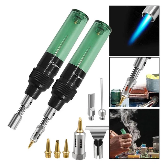 BUTANE GAS WELDING Soldering Irons Welding Pen Burner Blow Torch Gas