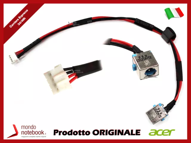 Connettore Alimentazione DC Power Jack PJ253 Packard Bell EasyNote tm98