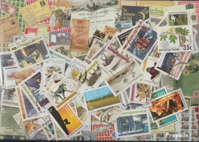 Briefmarken Bophuthatswana 50 verschiedene Marken