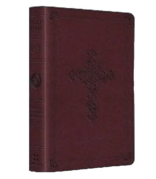 New ESV English Standard Version Thinline Holy Bible Cross Crossway Compact