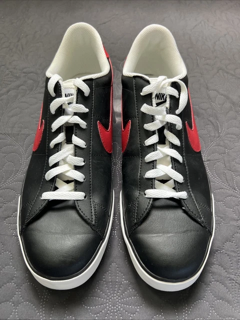 Nike Men\'s Sweet Classic BRS Black & Red Leather Shoe 318333-069 - Size 9.5 EU43 Men main image 3