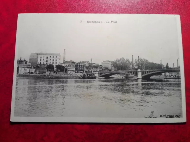 Magnificent CPA - 92 - Suresnes - Le Pont