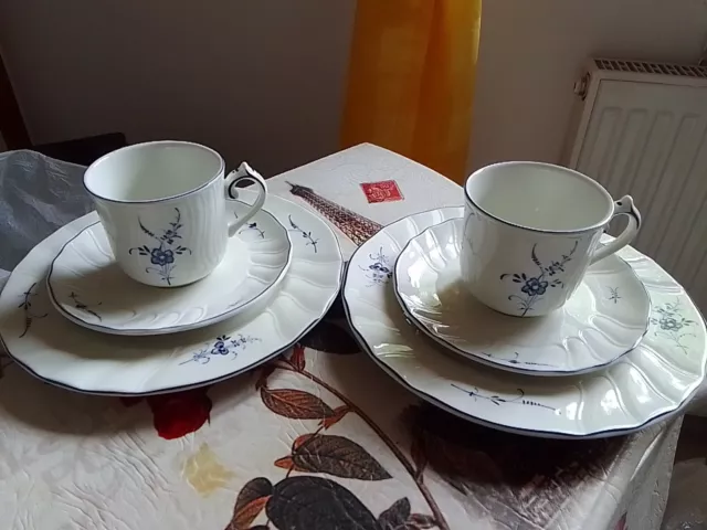 Villeroy & Boch Vieux ALT LUXEMBURG 1 x Kaffeegedecke 3 tlg.