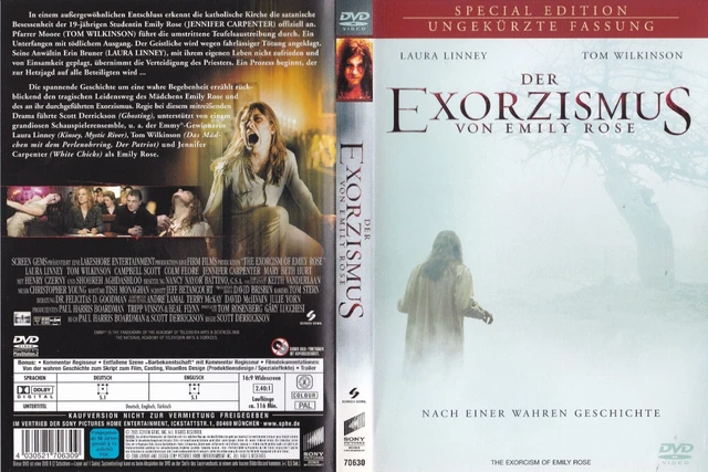 Der Exorzismus Von Emily Rose Stream DER EXORZISMUS VON Emily Rose (Special Edition, ungekürzte Fassung) EUR