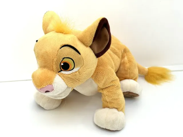 Disney Store Baby Simba Lion King Plush Soft Toy Collectible Toy 13”  Disney
