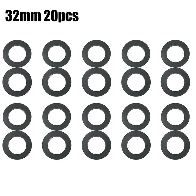 Pack De 20 Rondelles Joints Pour Tuyau D'Arrosage 3/4" - Caoutchouc EPDM Noir