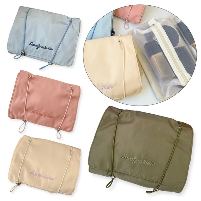 Grande capacité Sac de lavage Sac en maille Sac de maquillage Sac cosmétique