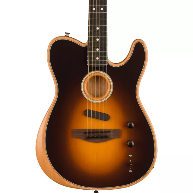 Fender Acoustasonic Player Telecaster elektroakustische Gitarre, Shadow Burst NEU