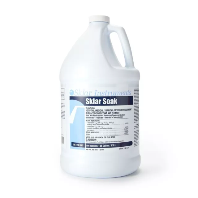 Sklar Instruments Disinfectant Medical Equipment Cleaner 1 Gl (P/N 10-1603)