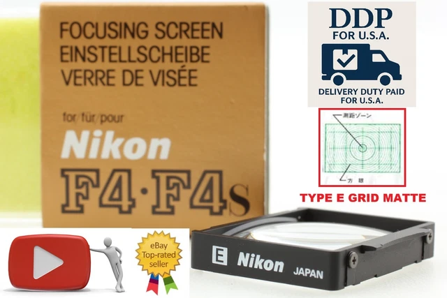 Écran De Mise Au Point Zenza Bronica SQ – Grille (grid), Verre De Réglage D'occasion